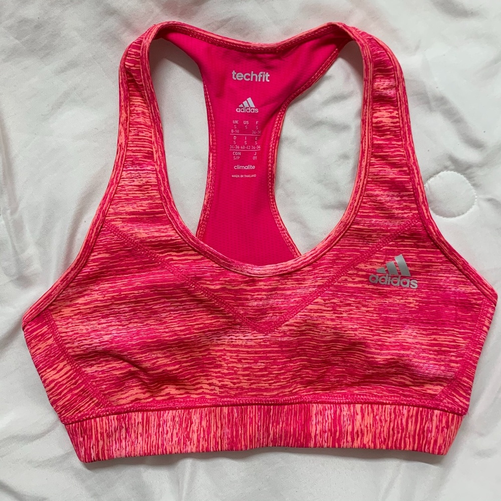 Adidas TechFit Climalite Pink Marl Sport